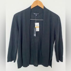 Cable & Gauge classic cardigan is easy to dress up or wear casually